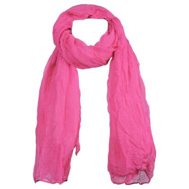 Sciarpa pashmina unisex tinta unita in poliestere colori assortiti