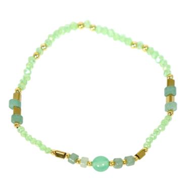 Bracciale donna con pietre in avventurina
