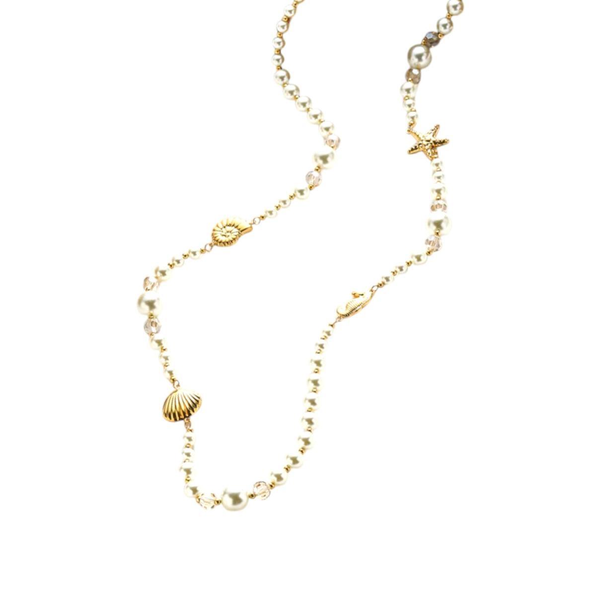 Collana donna con vere conchiglie