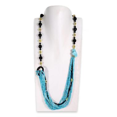 Collana in pietre dure assortite