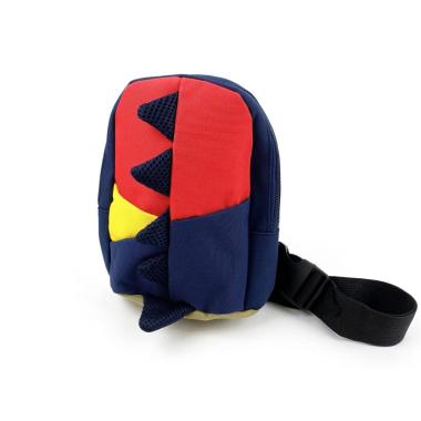 Zainetto bimbo con cresta e coda dinosauro polo play