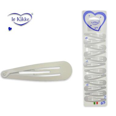 Clic clac 7cm metallo bianca