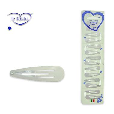 Clic clac 5cm metallo bianca