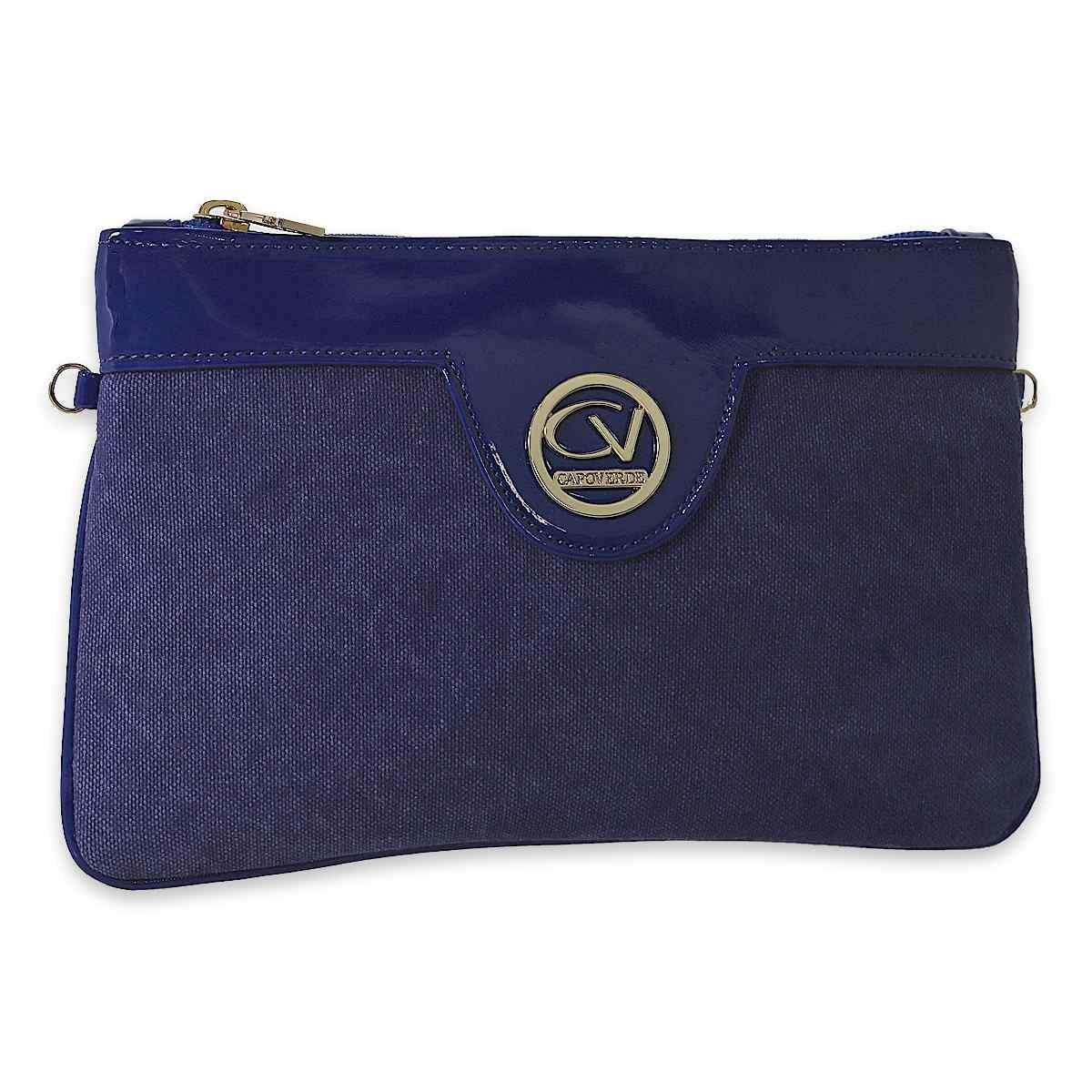 Tracollina donna in canvas biologico e vernice Capoerde Made in Italy
