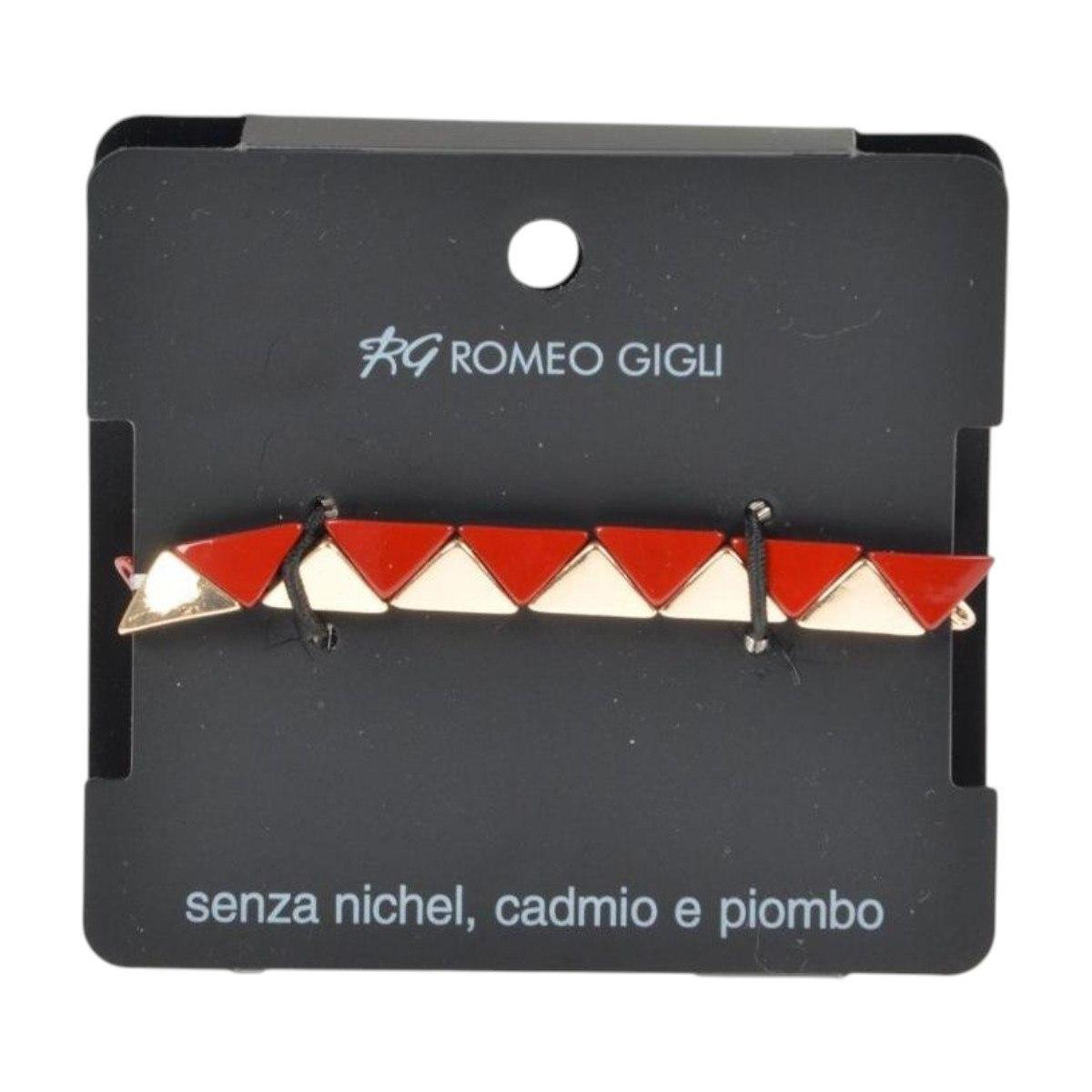 Bracciale donna elasticizzato design geometrico Romeo Gigli