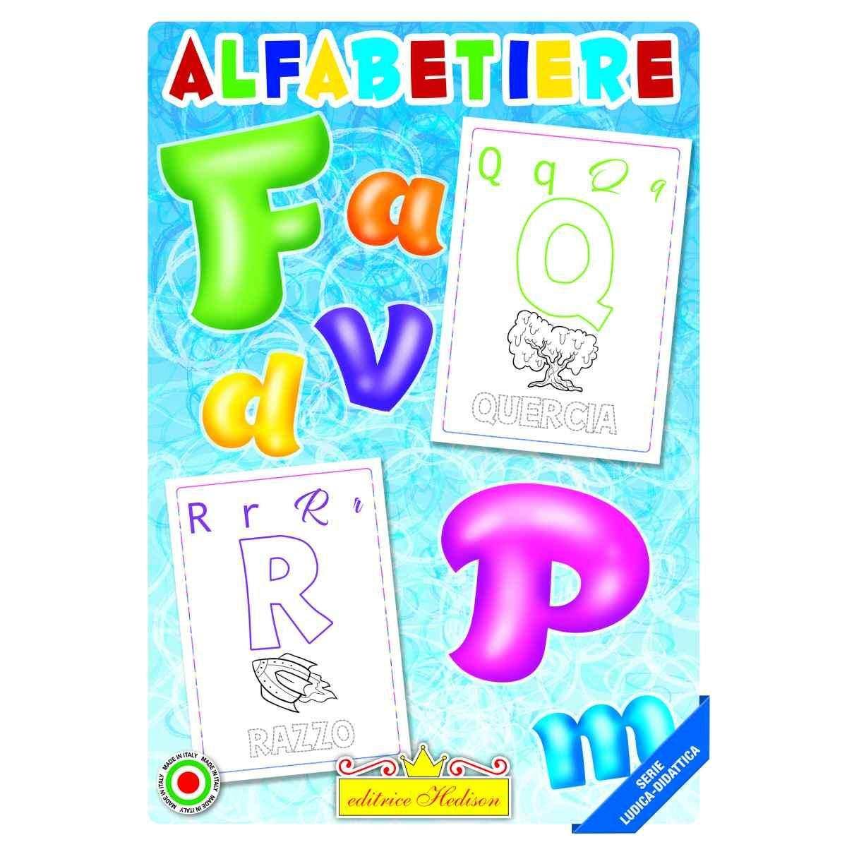 Libro da colorare Alfabetiere serie ludica didattica