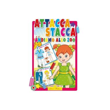 Libro attacca stacca andiamo allo zoo