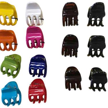 Pinza per capelli colorata 2,5 cm confezione da 36pz Lillà