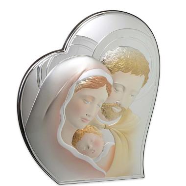 Sacra Famiglia colorata 27,32,5 cm Valenti