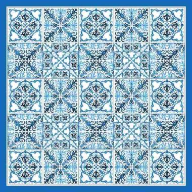 Foulard maioliche 90x90 cm