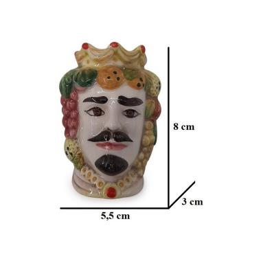 Calamita moro uomo colorato