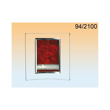 Cornice portafoto in vetro 9 x 13 cm