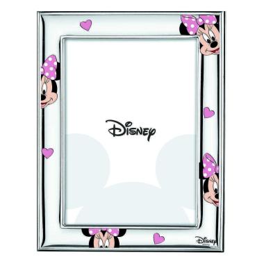Cornice portafoto bimba 9x13 cm Minnie rosa Valenti
