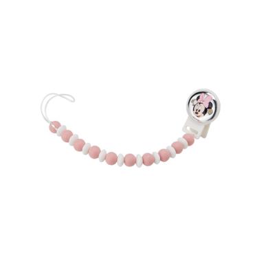 Spilla portaciuccio bimba Baby Minnie rosa Valenti