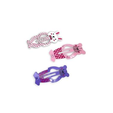 Clic clac con orsetto piatto stampato little friends Le Kikke