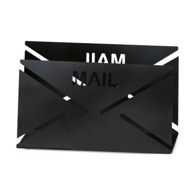 Portalettere e documenti in ferro modello busta 16,5 x 5 x h9,5 cm