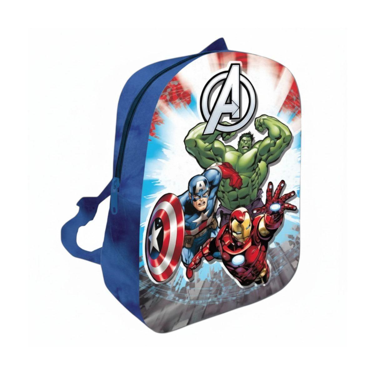 Zaino peluche avengers 3D