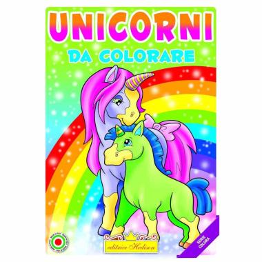 Libro da colorare unicorni serie colora