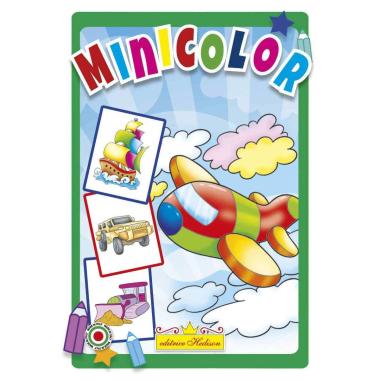 Minicolor 15x21 cm libro da colorare camion