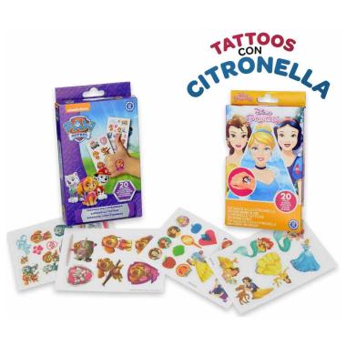 Tatuaggi alla citronella bimba